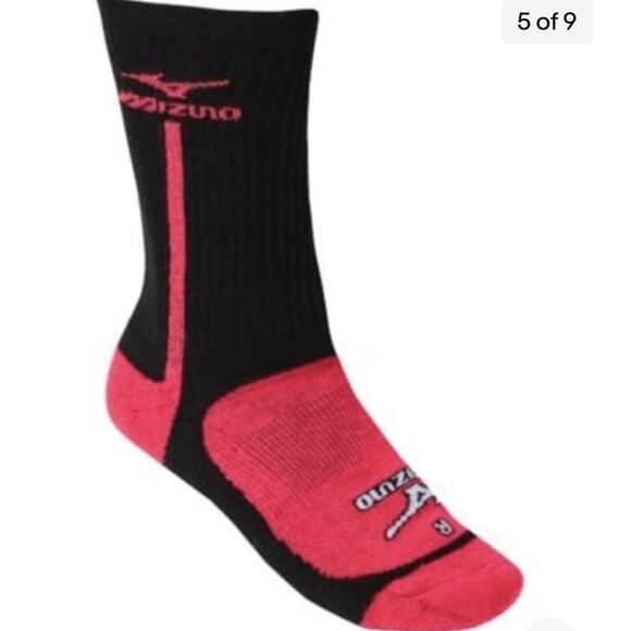 Mizuno Performance Highlighter Crew Sock Large - Picture 3 of 3